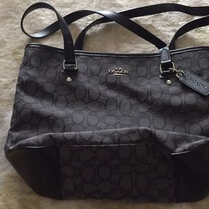 Black coach bag
